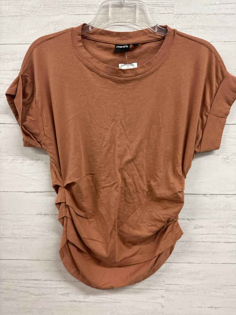 Size L Mono b Burnt Orange Shirt