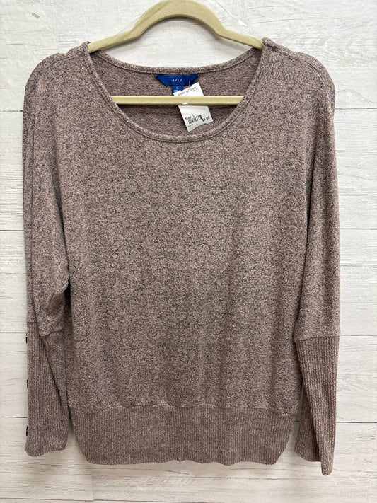 Size L APT.9 Tan Womens Shirt