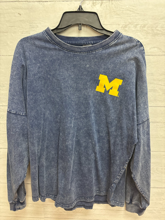 Size S GAMEDAY Blue Womens Shirt