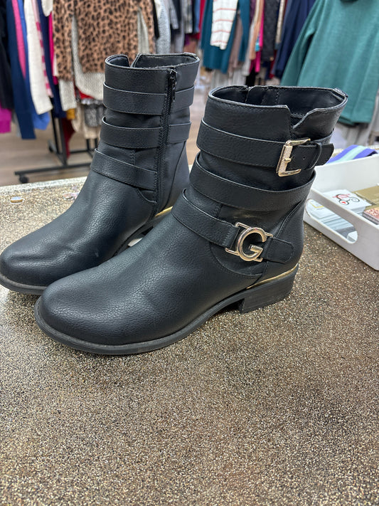 7.5 GUESS Black Womens Shoe