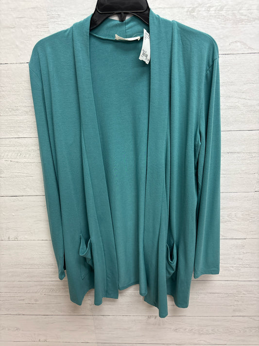 Size M Zenana Teal Womens Cardigan