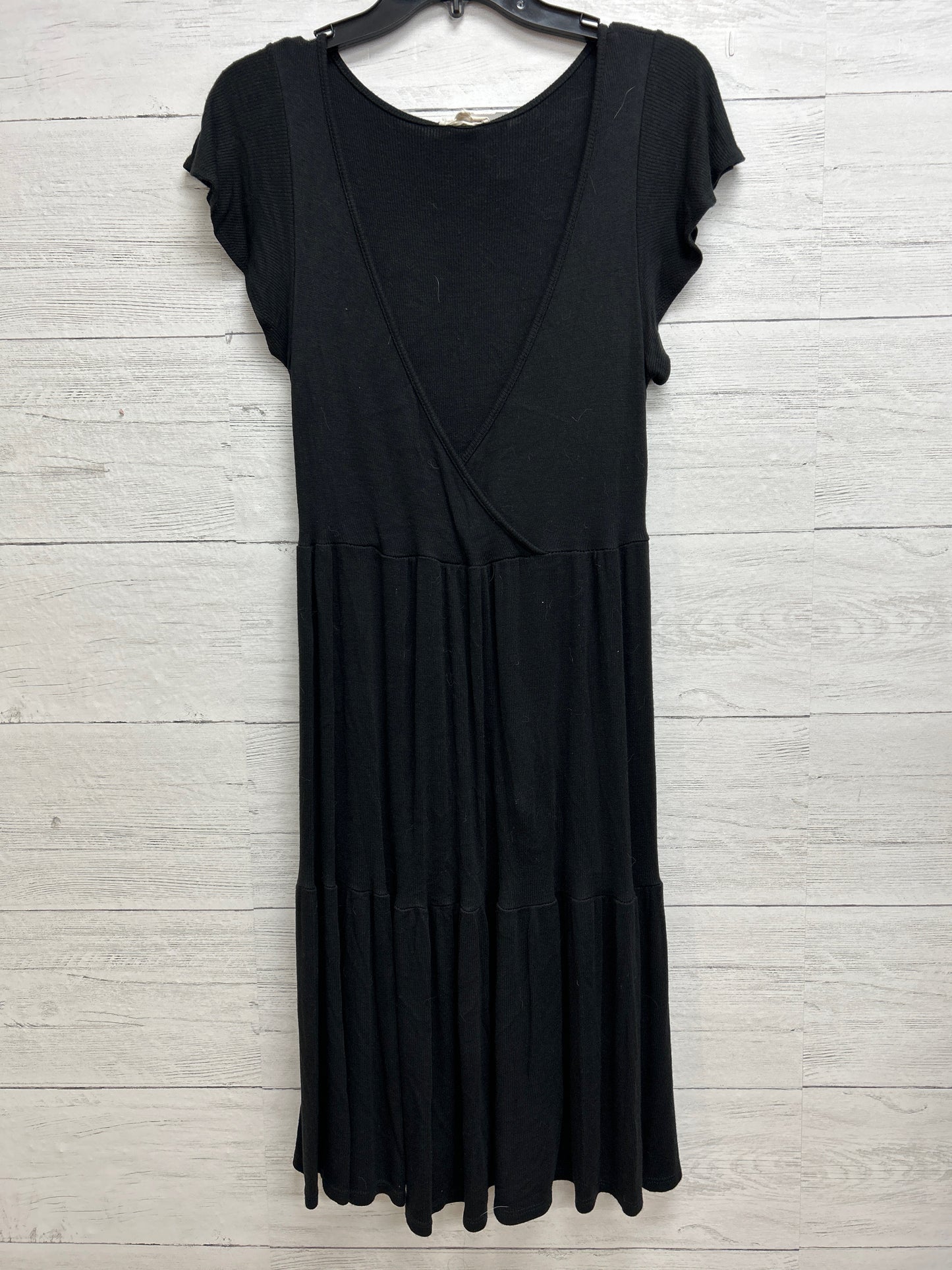 Size L See You Monday Black Dress