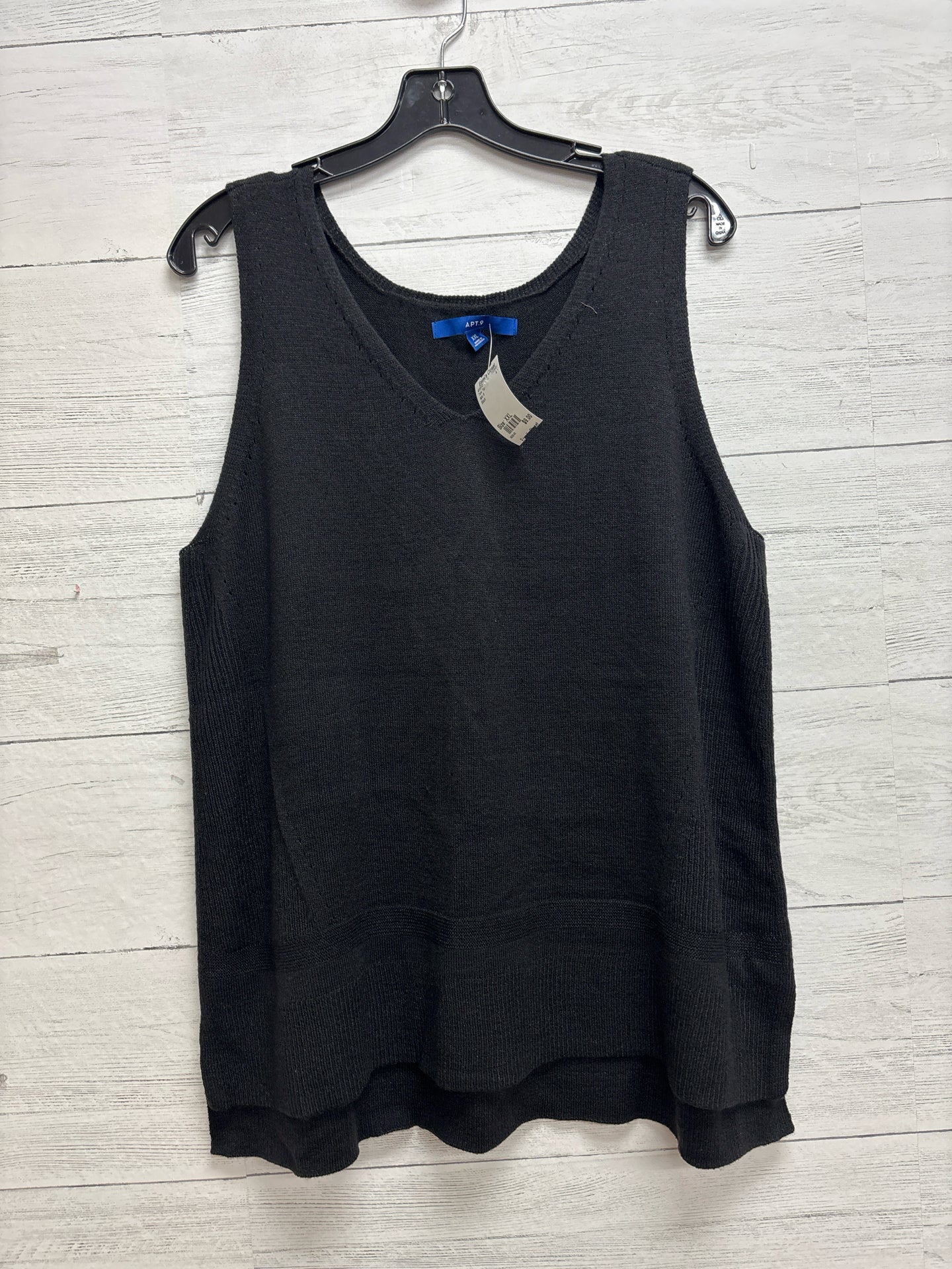 Size XXL Apt. 9 Black Tank Top