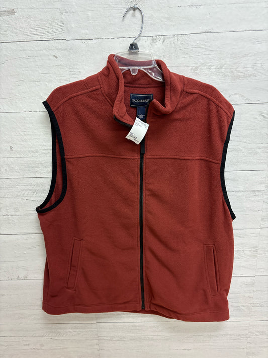 Size L SADDLE RIDGE maroon Mens Vest