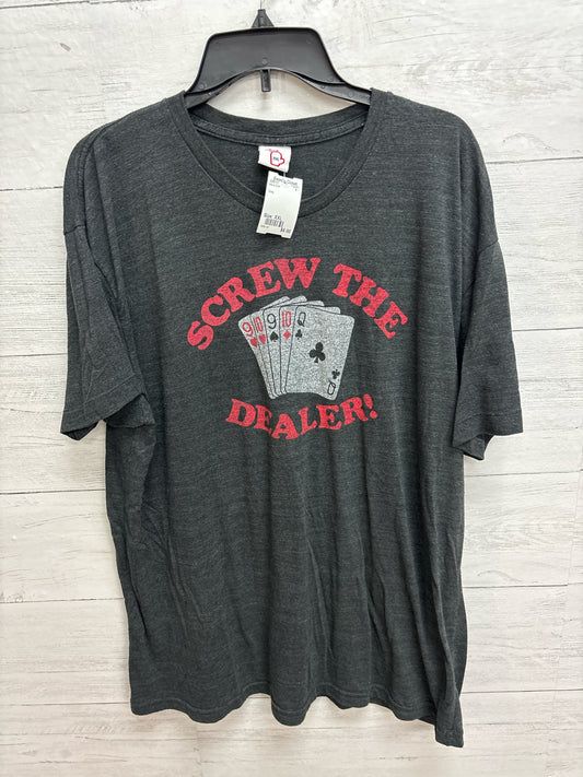 Size XXL Grey Mens Shirt