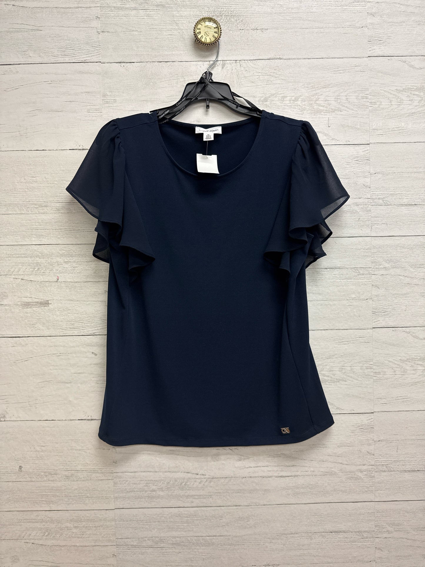 Size S Calvin Klein Navy Shirt