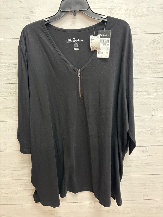 Size 3X Ulla Popken Black Shirt