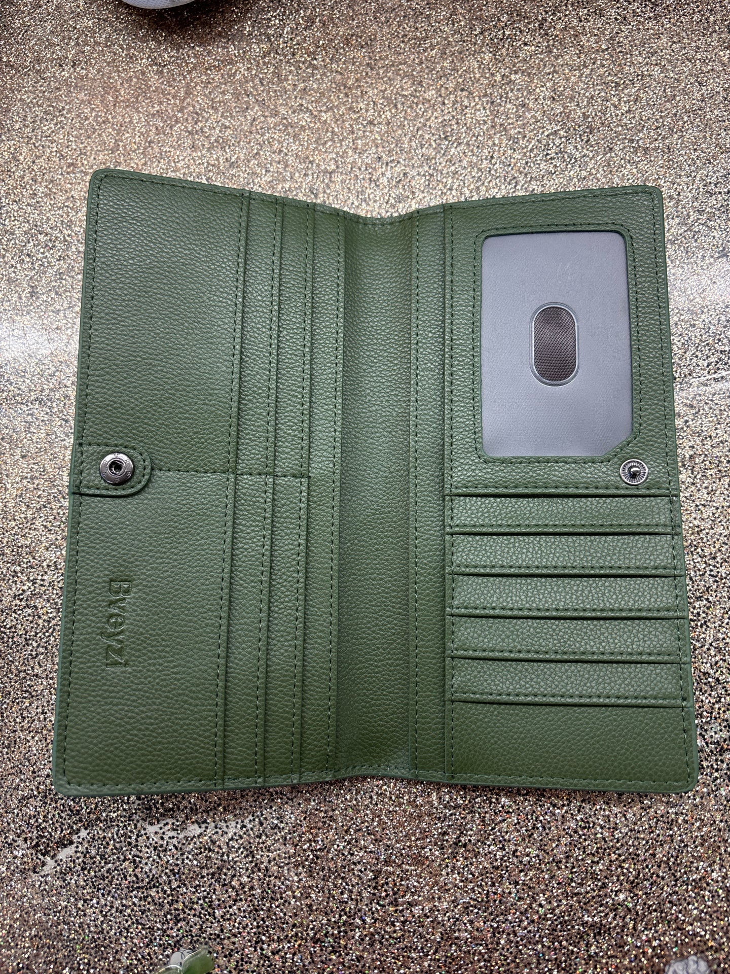 BVEYZI Green Wallet