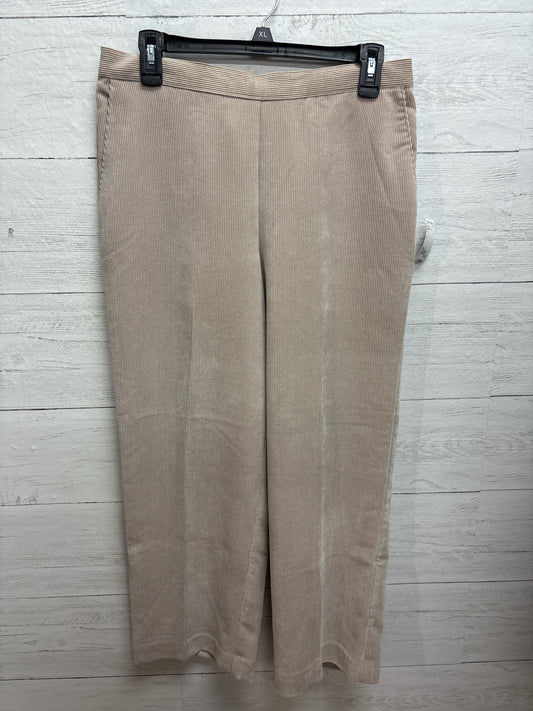 Size 12 Alfred Dunner Tan Womens Pants