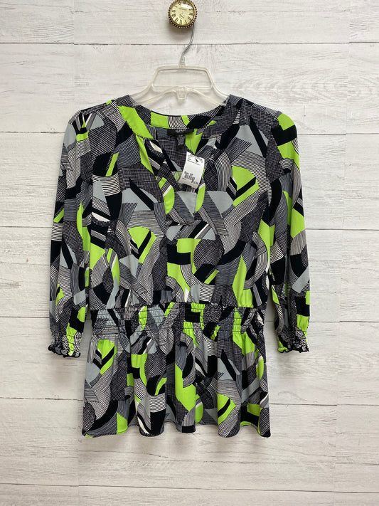 Size SP Alfani Black/Green Shirt