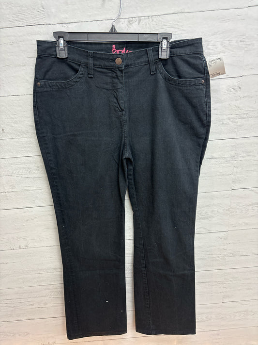Size 12 Boden Black Womens Jeans