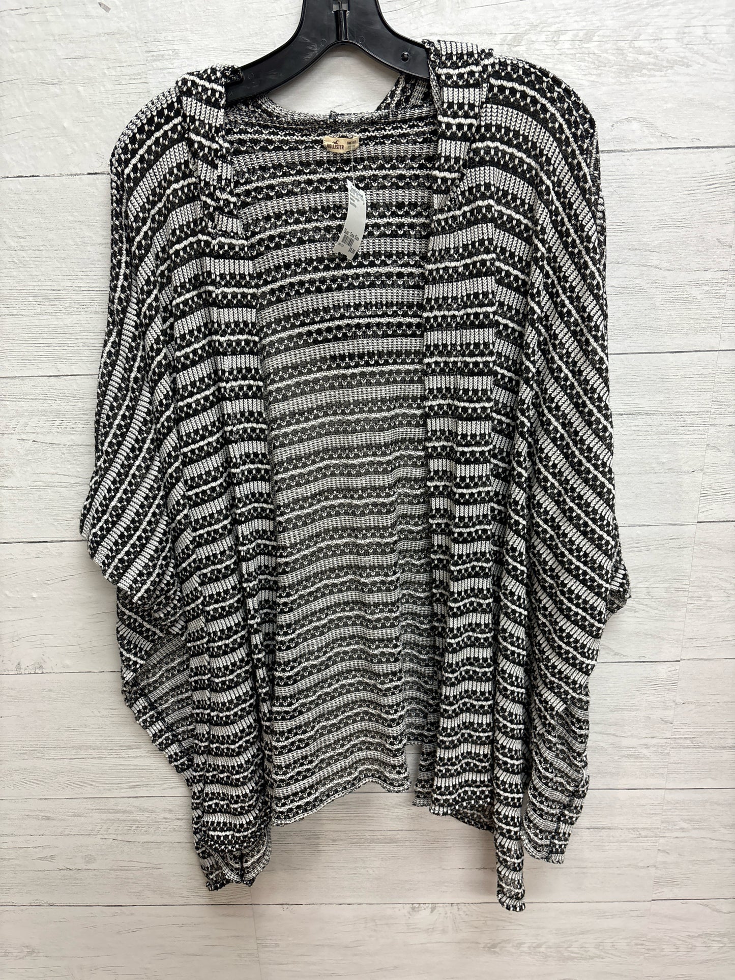 Size One Size Hollister Black/White Womens Cardigan