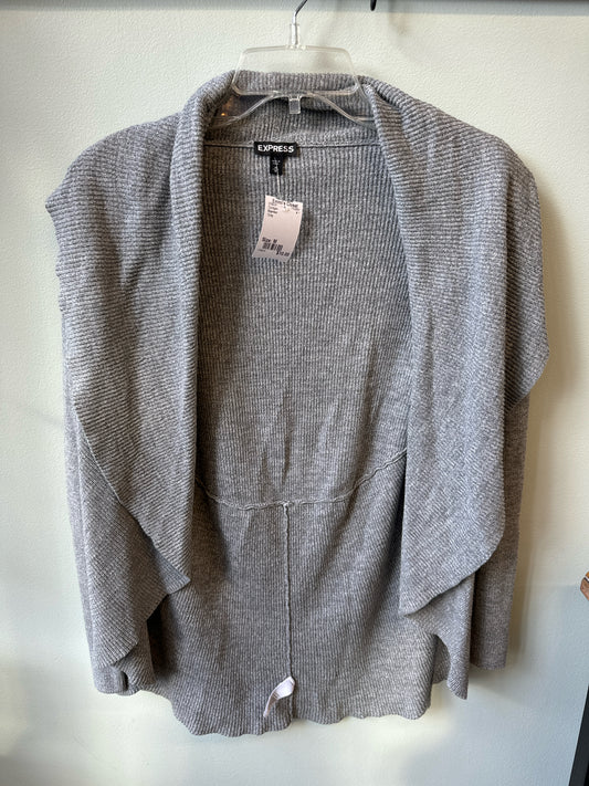 Size M Express Gray Cardigan