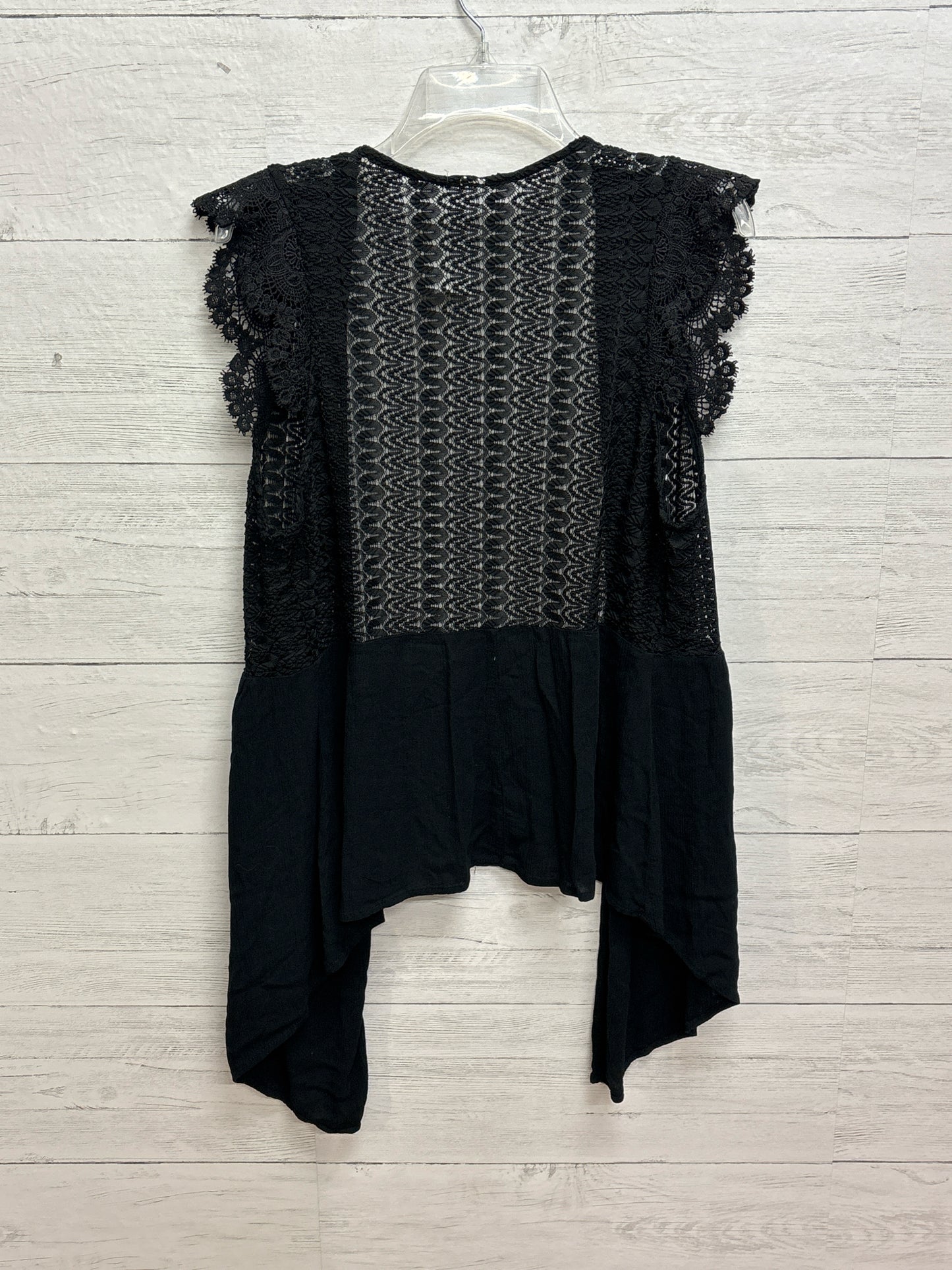 Size XS N/A Black Cardigan