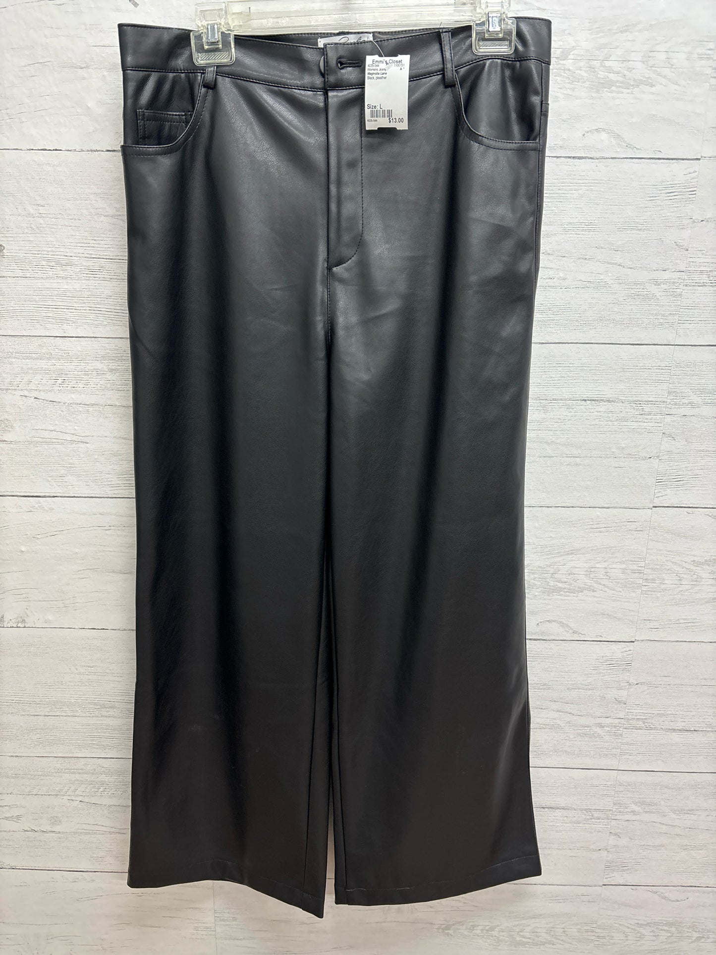 Size L Magnolia Lane Black Womens Jeans