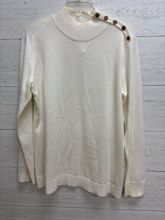 Size M Calvin Klein White Womens Sweater