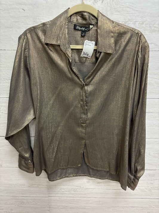 Size XS Elizabeth and james Gold Womens Shirt