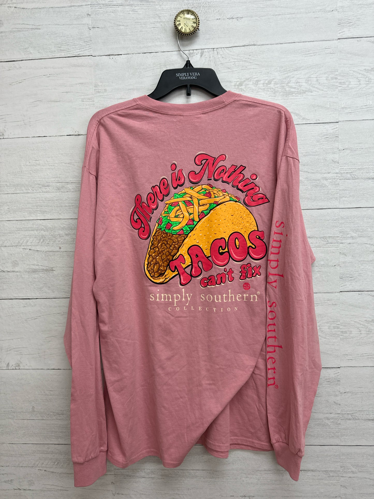 Size XL Simply Southern Pink Shirt