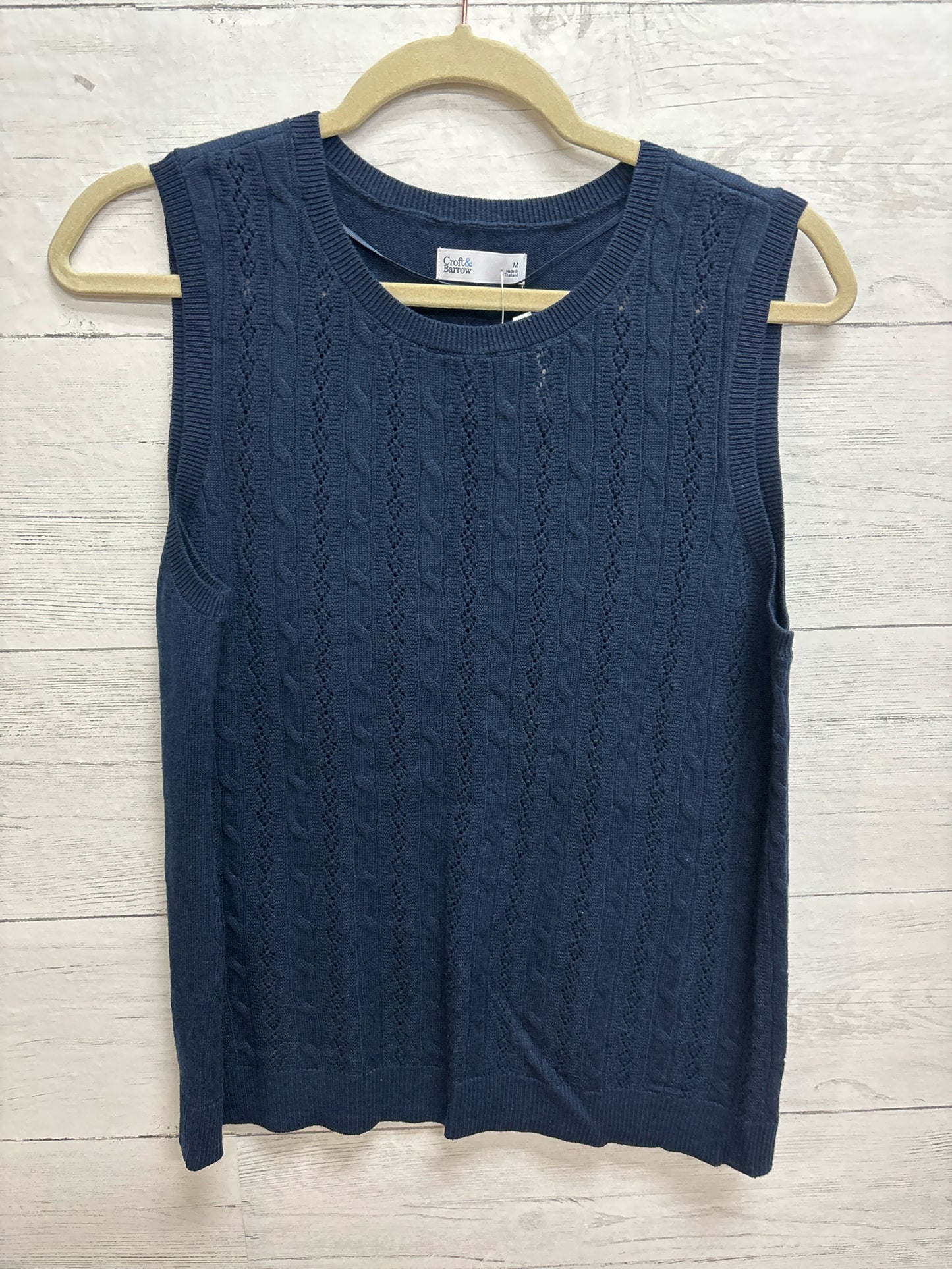 Size M Croft & Barrow Navy Womens Sweater