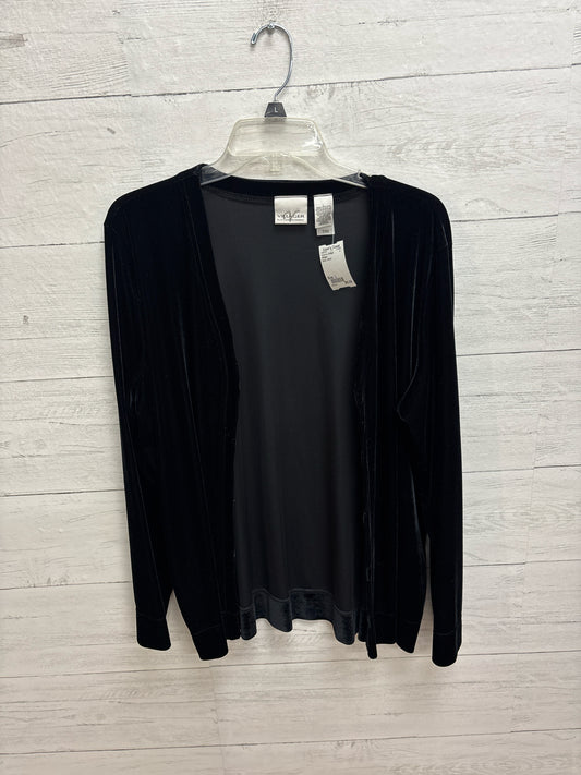 Size L Villager Black Womens Cardigan