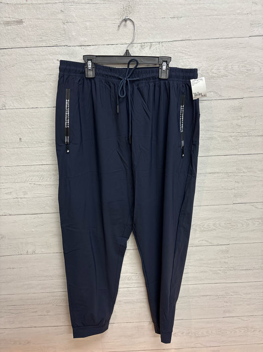 Size XL Stretchactive Navy Womens Sweatpants