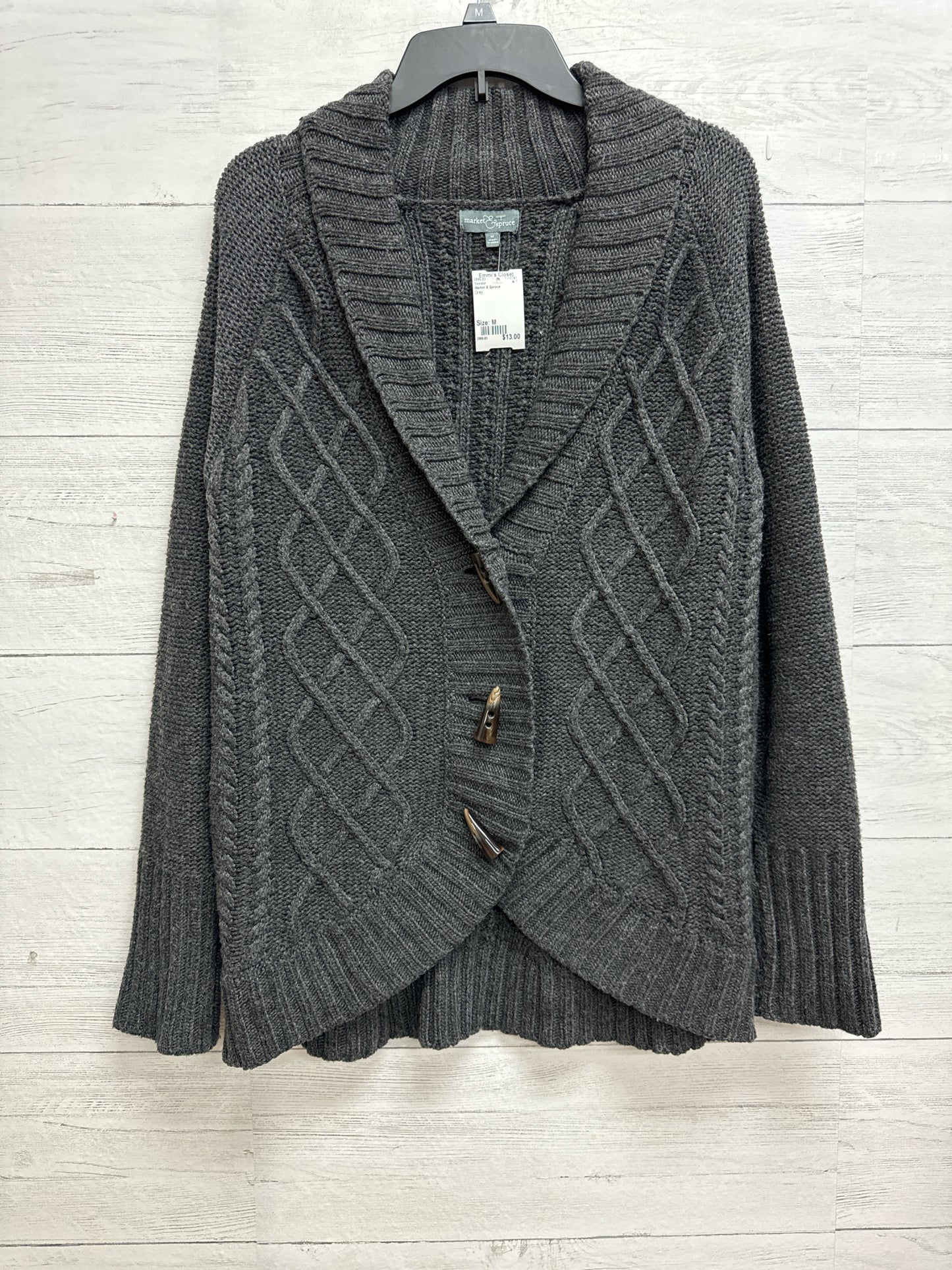 Size M Market & Spruce Grey Sweater