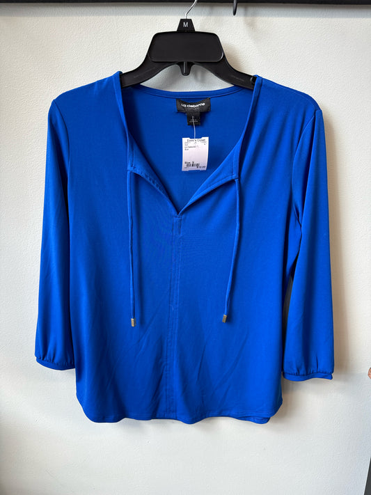 Size S Liz Claiborne Blue Shirt