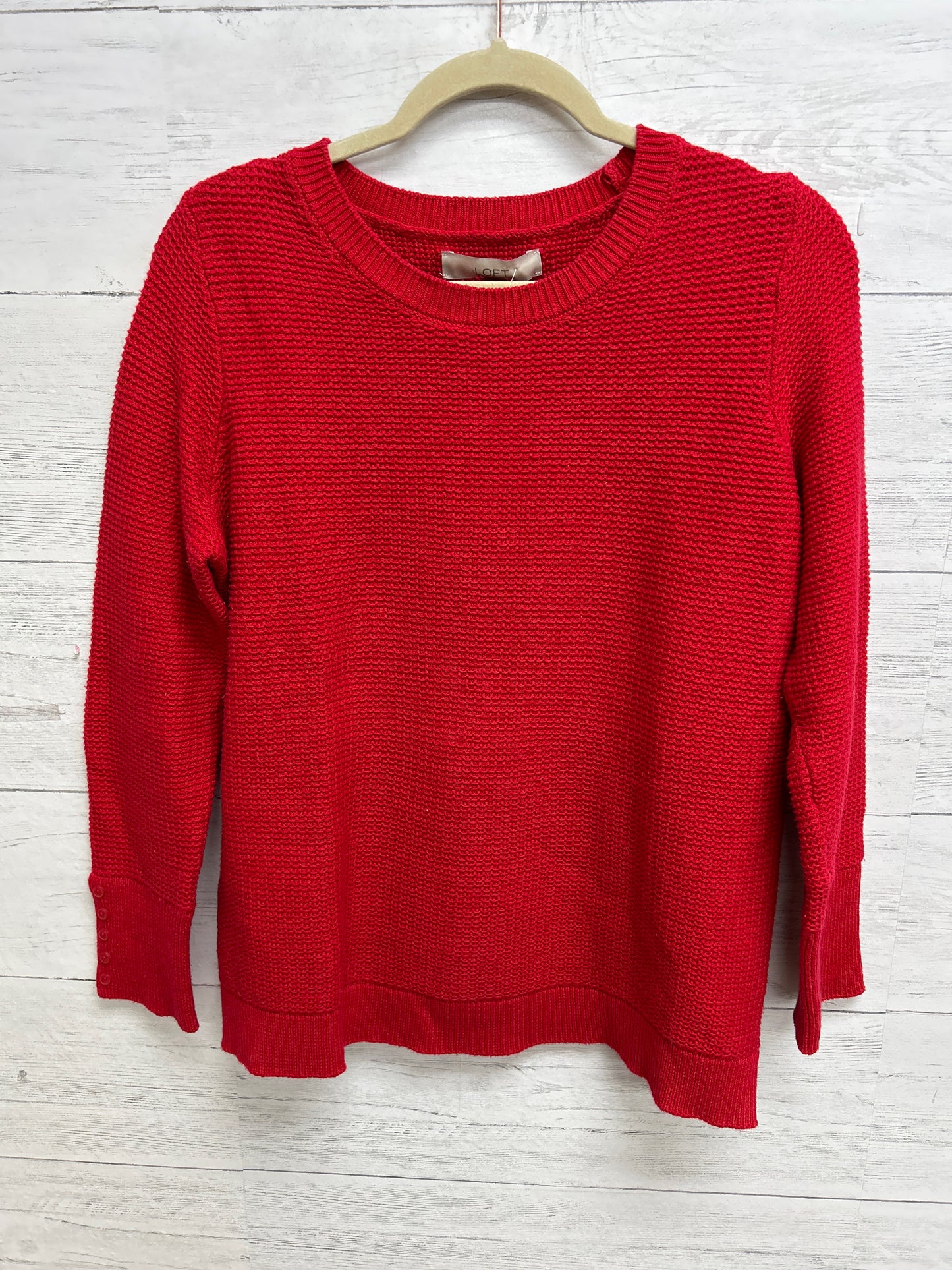 Size L Loft Red Sweater