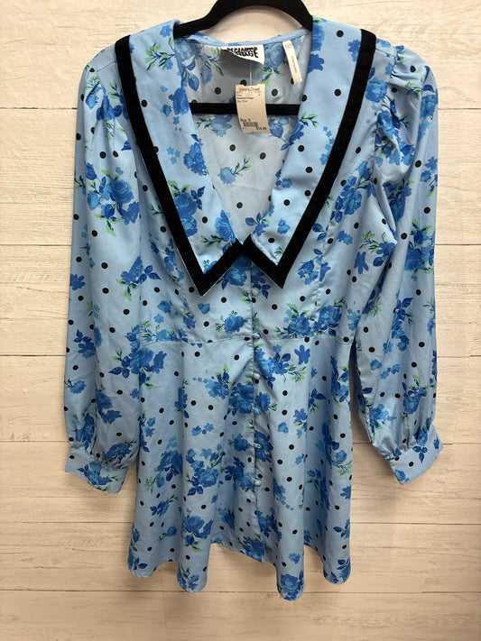 Size 8 Reclaimed Vintage Blue Dress