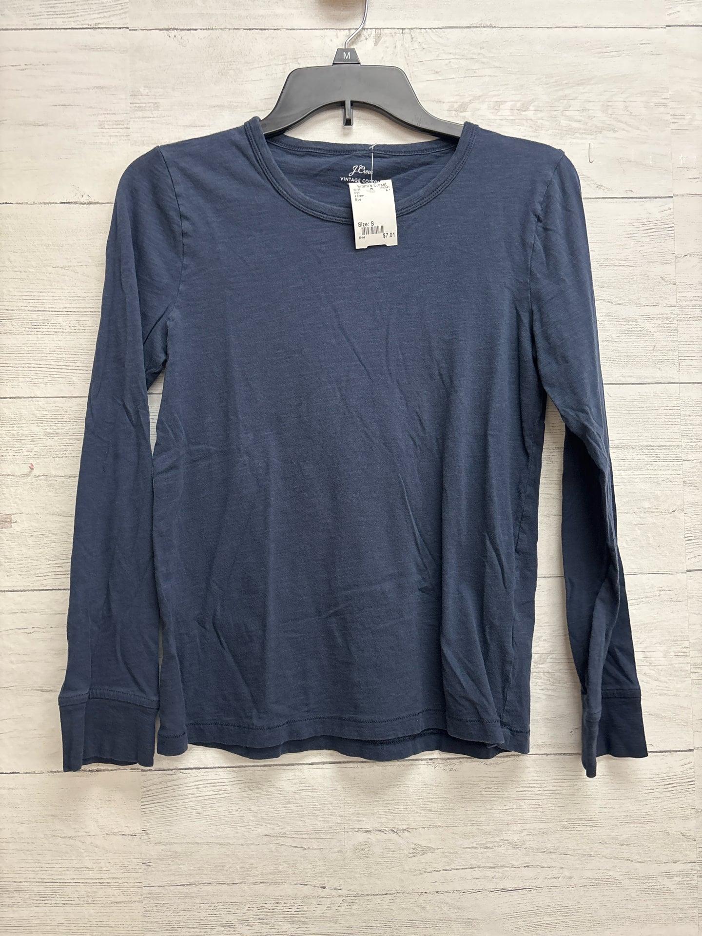 Size S J Crew Blue Shirt