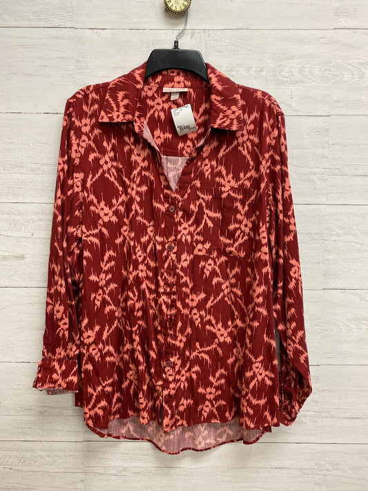 Size L knox Rose pink/red Shirt