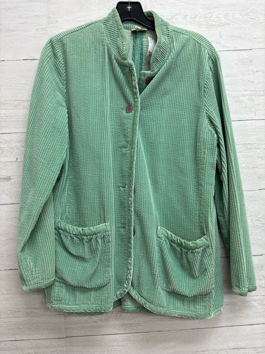 Size M J.Jill Green Jacket (Outdoor)