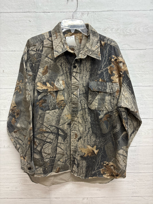 Size XL N/A Camo Mens Shirt