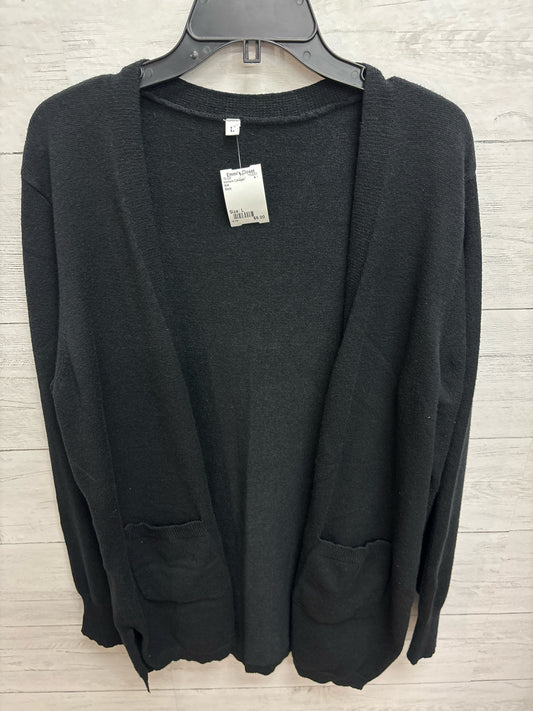 Size L N/A Black Womens Cardigan