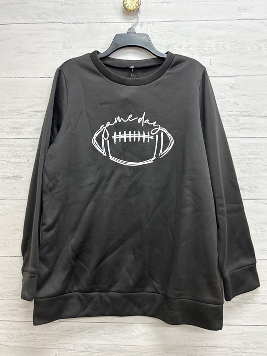 Size L Black SWEATSHIRT