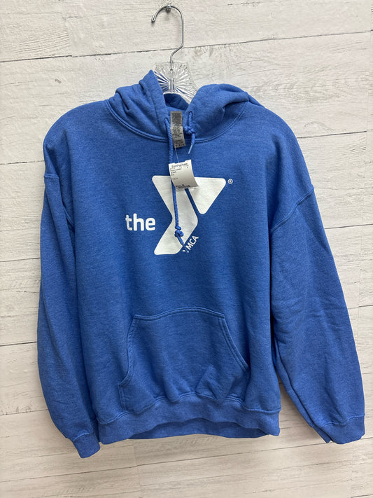 Size M GLIDAN Blue Womens Sweatshirt