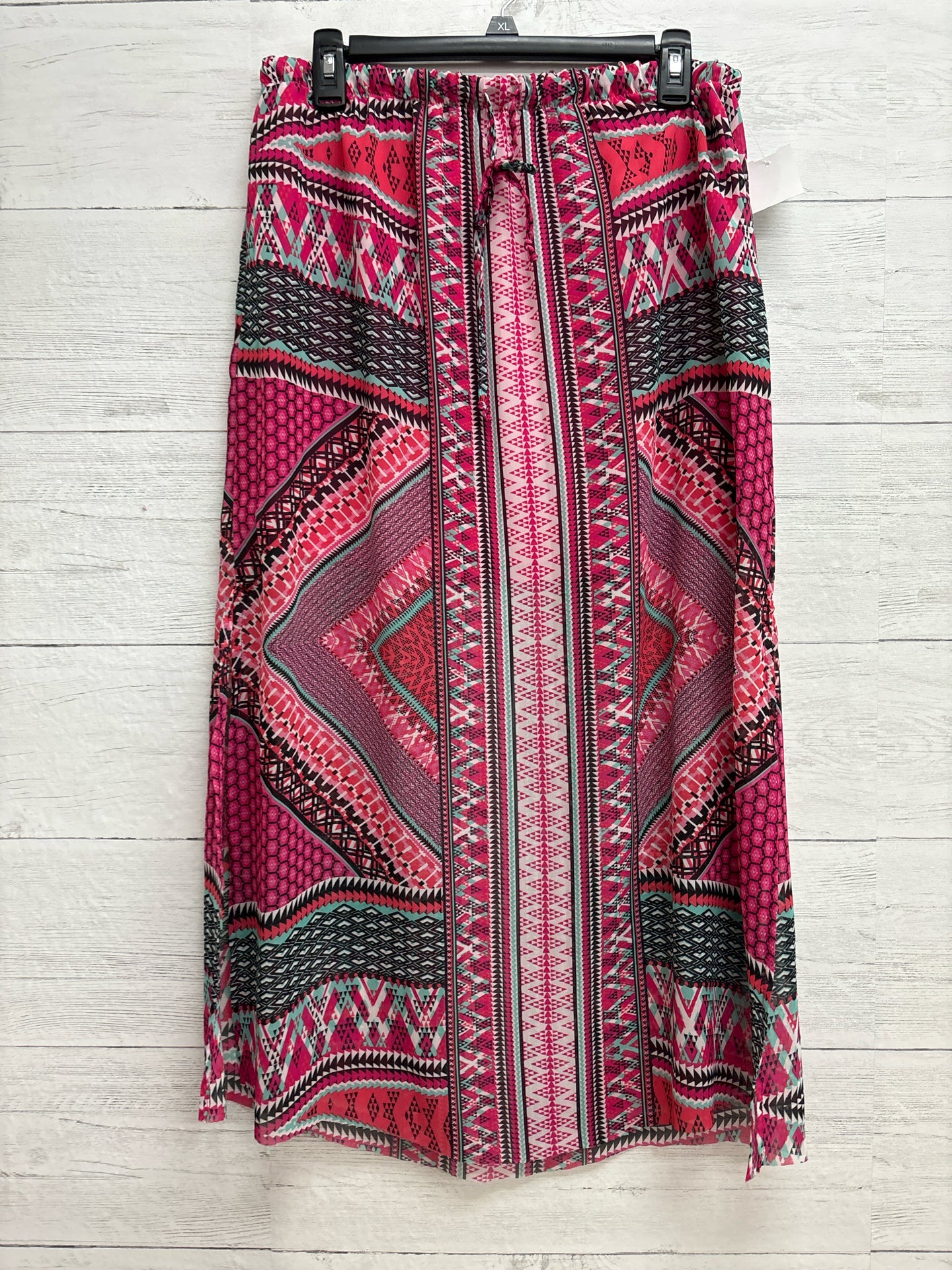 Size XL Pink print Skirt