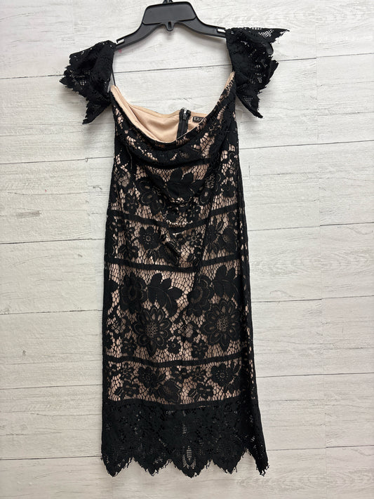 Size 8 Express black/nude Dress