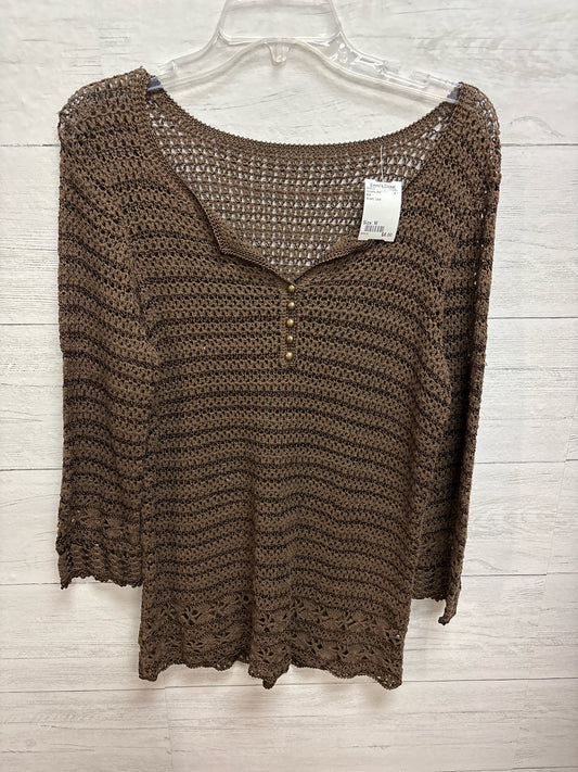 Size M N/A Brown Womens Shirt