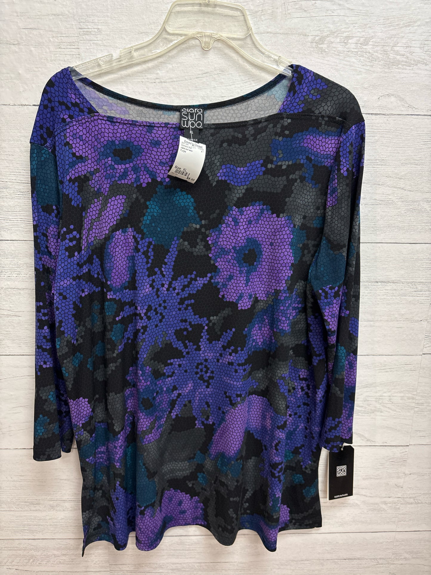 Size XL clara sun woo Purple Womens Shirt