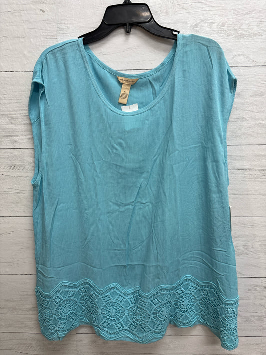 Size XL Bit & Bridle Blue Shirt