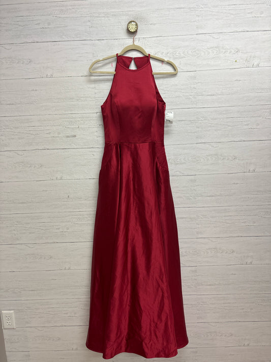 Size 4 No Brand Red Gown