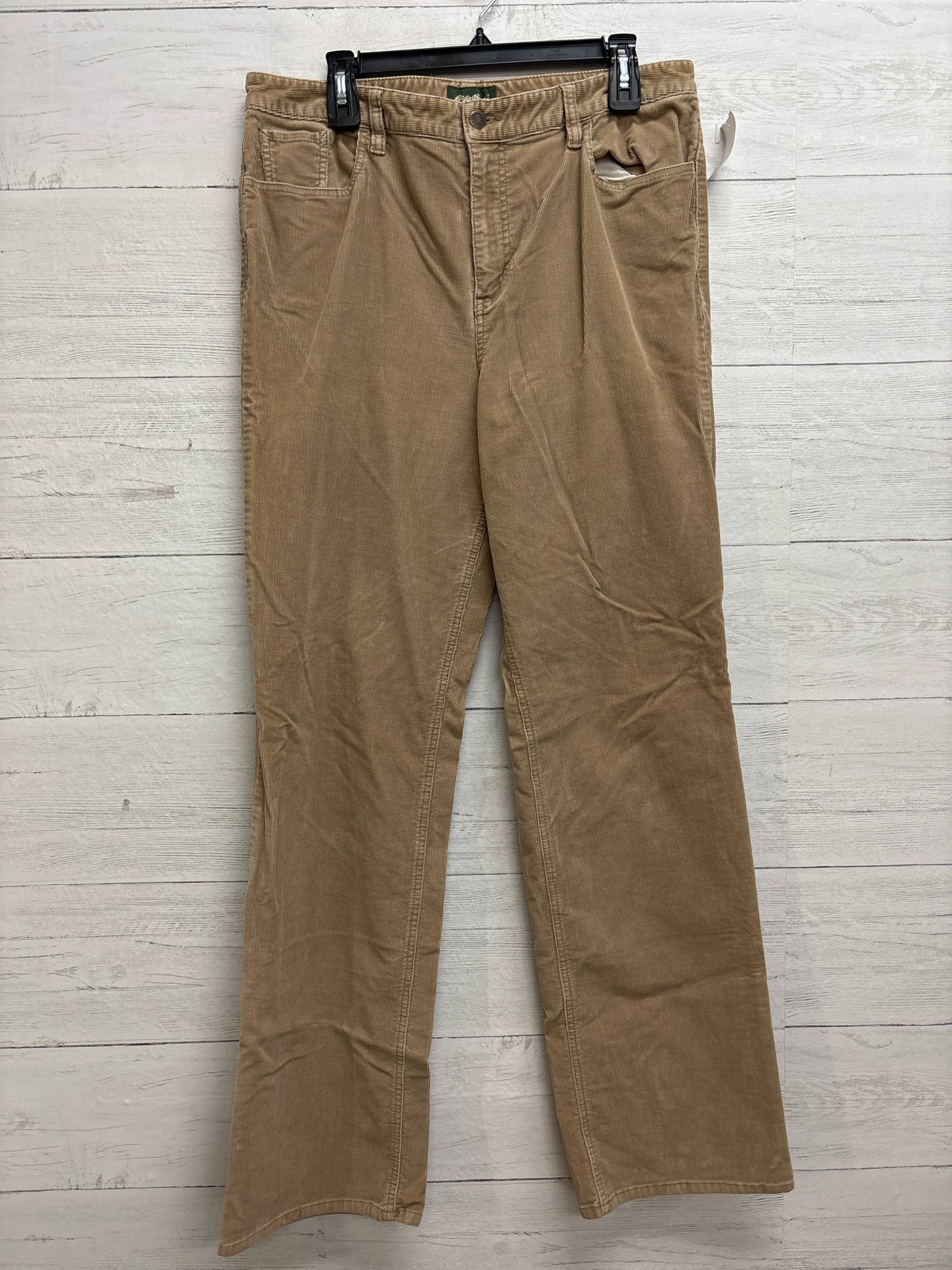 Size 14 Eddie Bauer Tan Pants