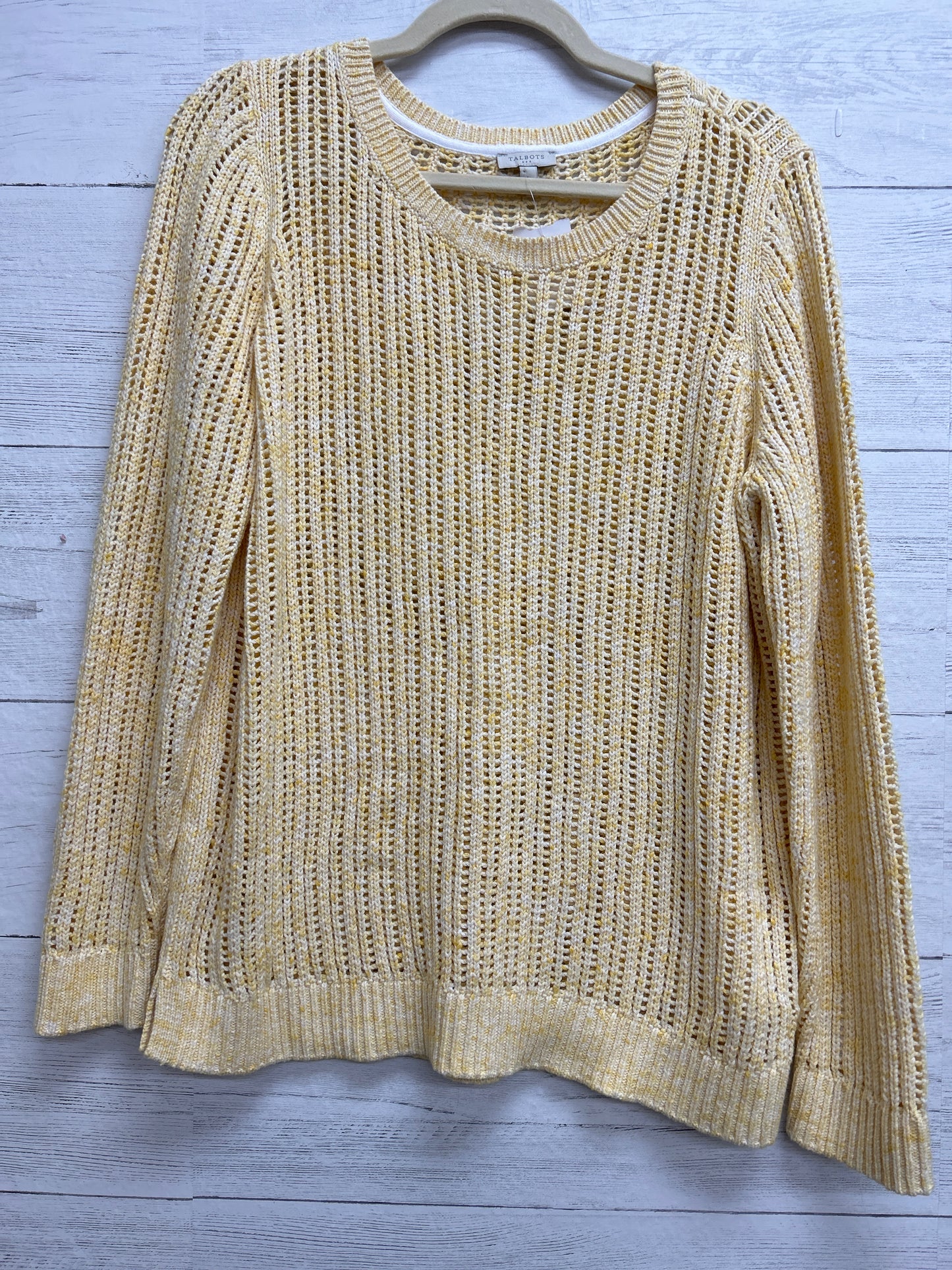 Size L Talbot's Yellow Sweater