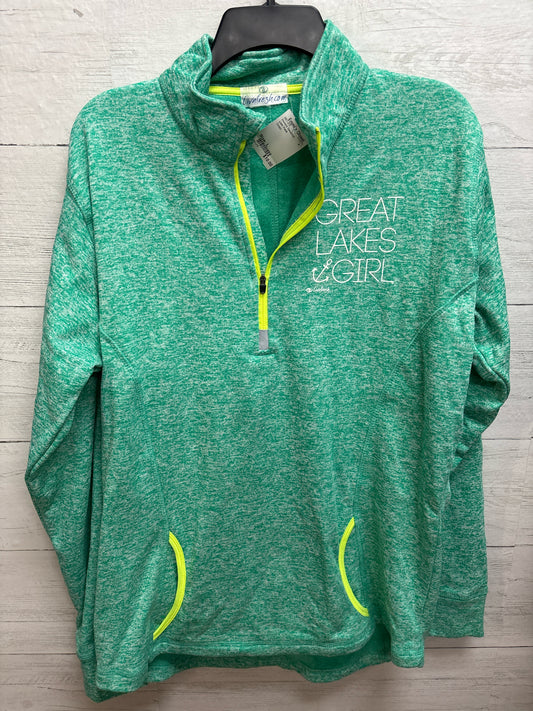 Size L Livin Fresh Green Womens Sweatshirt