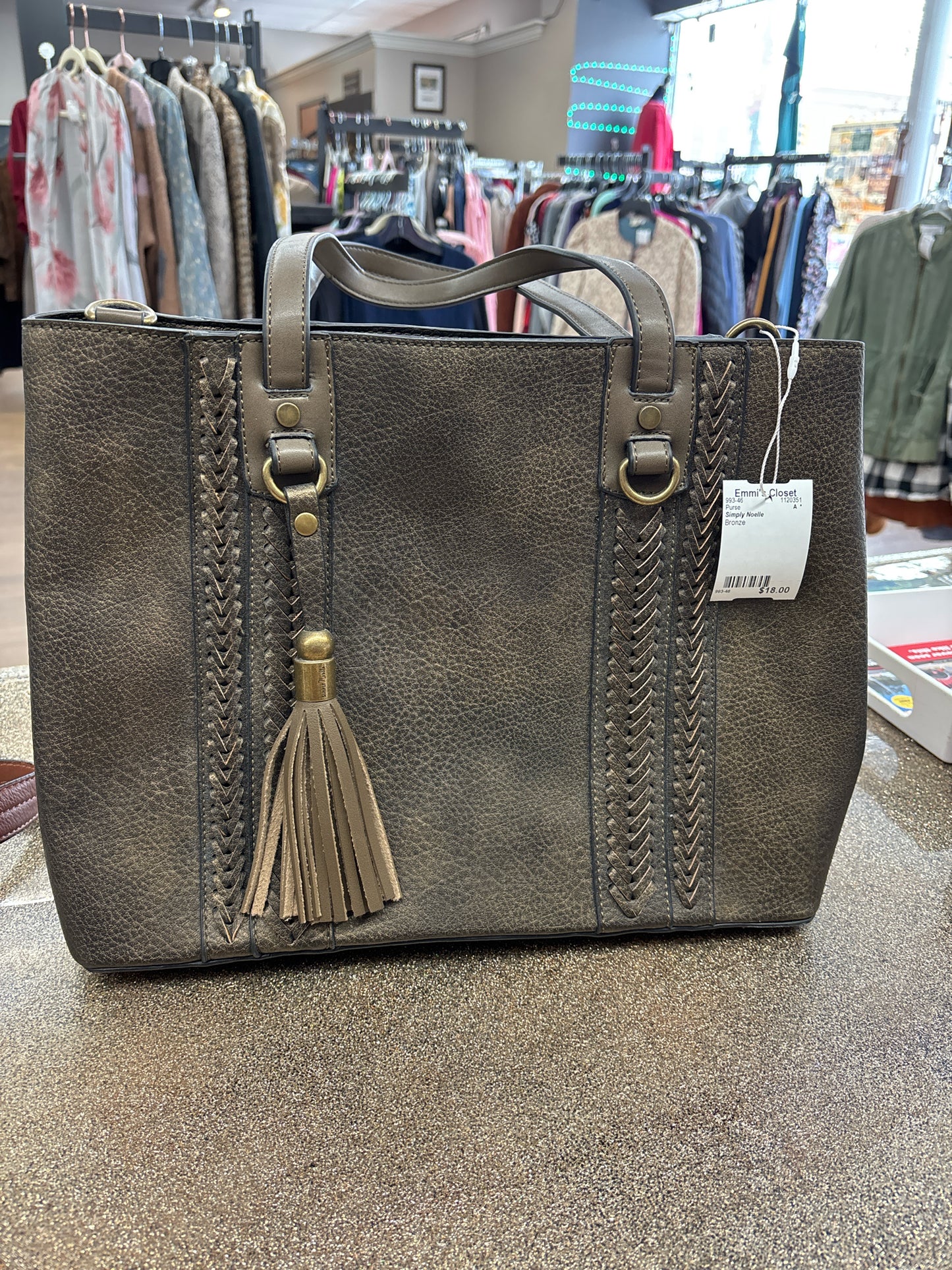 Simply Noelle Bronze Purse