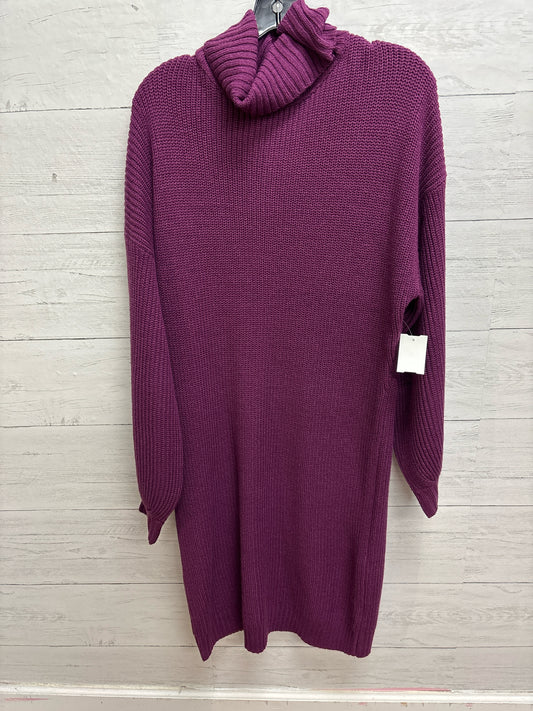 Size L BELLE Purple Dress