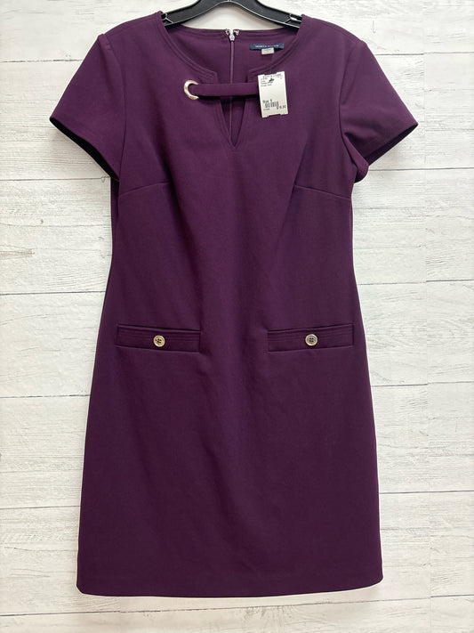 Size 6 Tommy Hilfiger Purple Dress