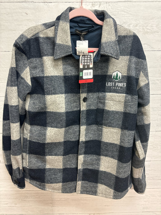 Size M Banana Republic Grey/Blue Mens Jacket