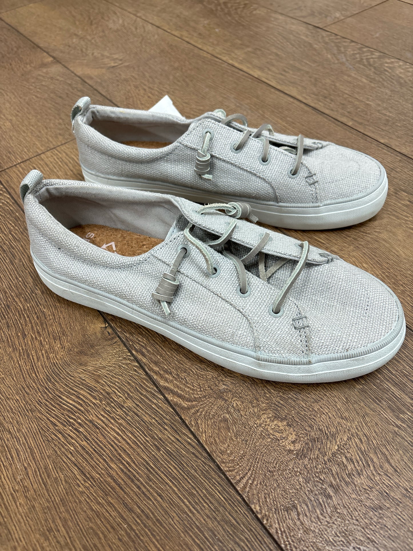 9 Sperry Grey Shoe